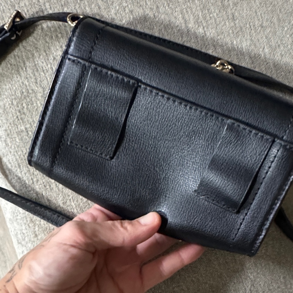 Michael Kors Black Mini Bag with Gold Chain - Picture 5 of 5